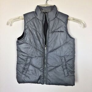 Calvin Klein Kids Puffer Jacket Toddler Gray 4T
